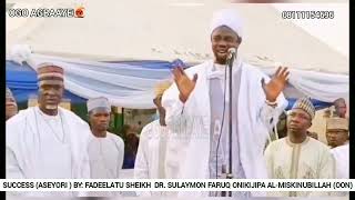 Download lagu ASEYORI SHEIKH SULAYMON FARUQ ONIKIJIPA AL-MISKINUBILLAH (OON) mp3