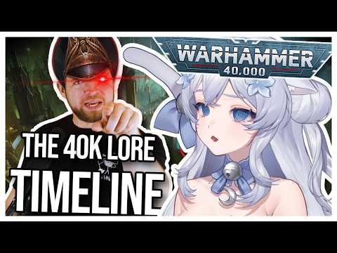 What is Warhammer 40k? FULL TIMELINE explained | Vtuber React