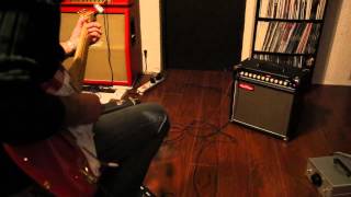 Video thumbnail for Redplate Blackverb Fender Stratocaster CS by spiraless