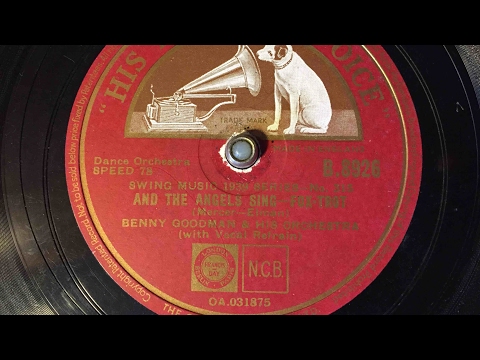 Benny Goodman - And The Angels Sing - 78 rpm - HMV B8926
