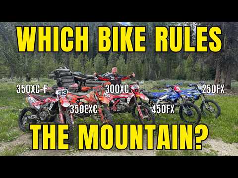 Enduro Bike Trail Shootout (What Bike Is Best for You?) | Yamaha or KTM?