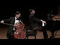 Franck: Sonata in A major for Cello and Piano, I. Allegretto ben moderato
