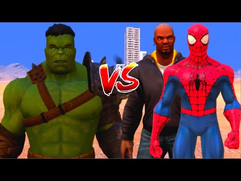 100 Hulk vs 1000 Luke Cage and 1000 spider man (Marvel vs Marvel)