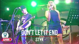 Don&#39;t let it end | Styx - Sweetnotes Cover