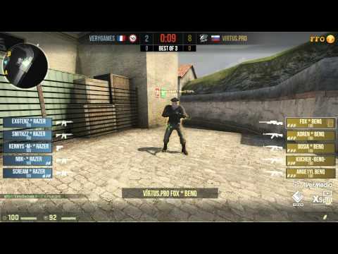 Fnatic FragOut - Virtus.pro vs VeryGames (Part 1)
