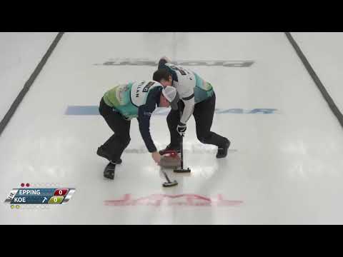 FEATURE  John Epping vs  Kevin Koe   Draw 7   RBC Dominion Securities Western Showdown XCM
