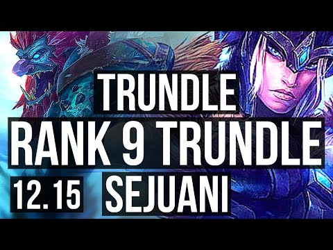 TRUNDLE vs SEJUANI (JNG) | 4/2/12, Rank 9 Trundle | KR Challenger | 12.15