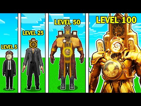 TITAN CLOCK MAN SEVİYELERİ - ⚠️ Minecraft Enes Arslan