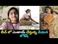 Kalyana Vaibhogam Serial Actress Meghana Lokesh Enjoying At Beach Meghana Lokesh Enjoying In Beach