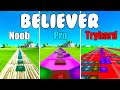Imagine Dragons Believer Noob vs Pro v Imagine Dragons Believer Noob vs Pro v