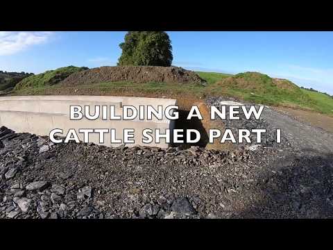 Building a new cattle shed Part 1