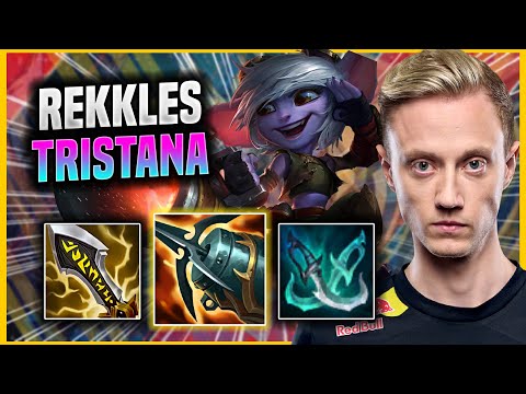 REKKLES IS A GOD WITH TRISTANA! - KC Rekkles Tristana ADC vs Jinx! Preseason 2022