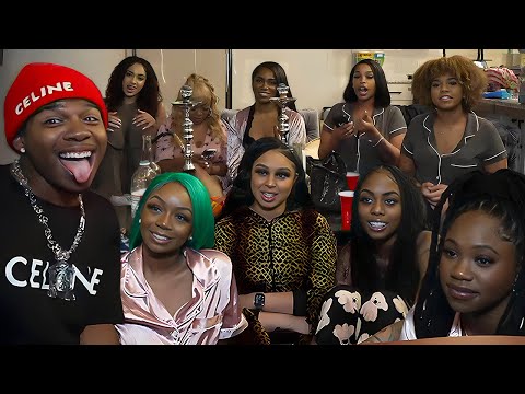 Deshae Frost SLUMBER PARTY With 20 BADDIES.. (GONE WRONG!!)