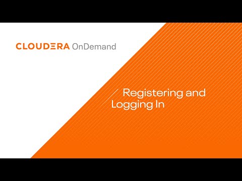 Cloudera OnDemand Self-Paced Training – How to Register and ...