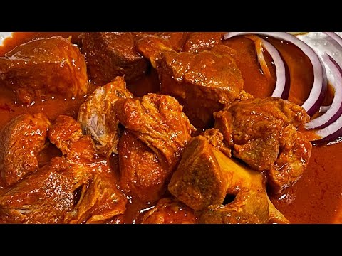 Carne De Puerco En Chile Rojo La Cocina De Sol.