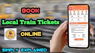 How to book Local Train tickets online | Tamil | UTS local train ticket booking in mobile