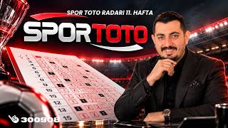 SPOR TOTO 11. HAFTA TAHMİNLERİ