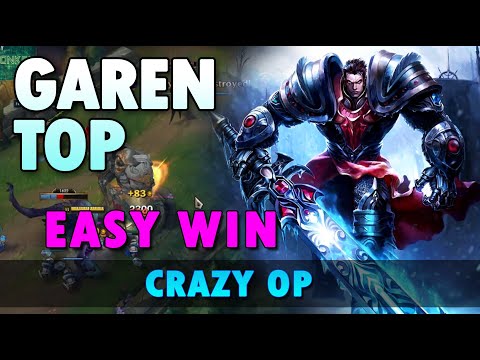 Garen Top Build SUPER OP SEASON 10 League of Legends Garen Top Guide LOL S10 Unleash The Monkey