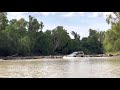 A Big Salt Water Crocodile Approaching At Cahill S Crossing Kakadu National Park Australia