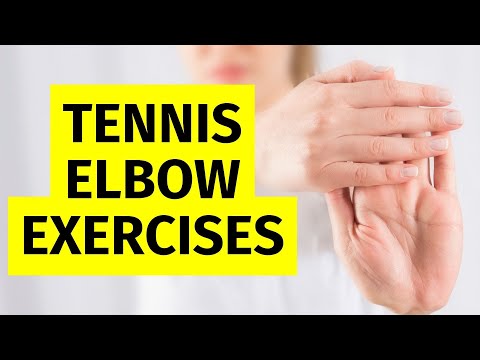 Tennis Elbow Exercises & Stretches For At Home