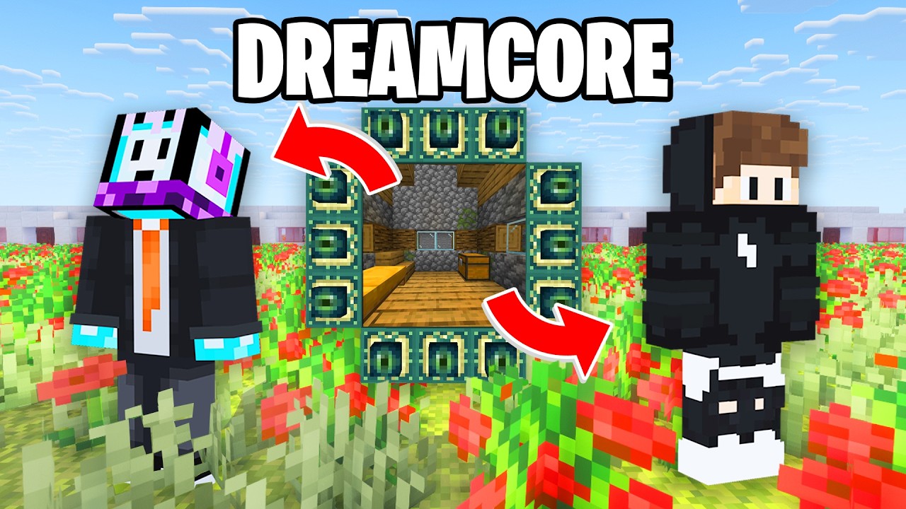 NightD dan Aku Menemukan PORTAL DIMENSI MIMPI di Minecraft...