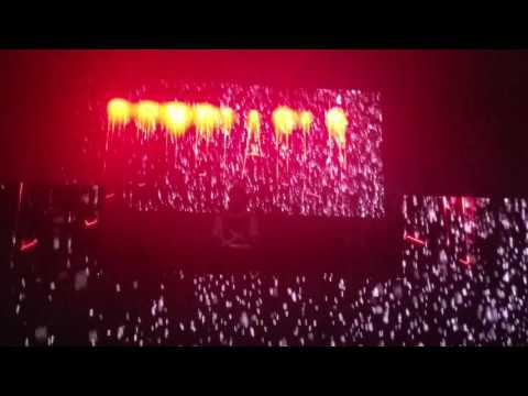 Don Diablo opening at Bournemouth live front row