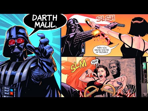 DARTH VADER FIGHTS MAUL'S APPRENTICE!!(CANON) - Star Wars Comics Explained
