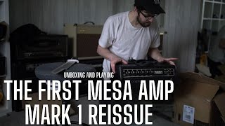 Video thumbnail for Mesa Boogie Mark 1 Reissue - the FIRST Mesa by John Nathan Cordy