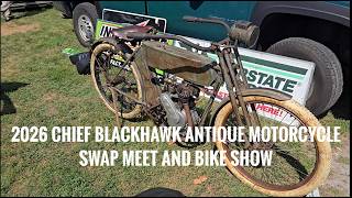 2026 Davenport Iowa, Chief Blackhawk Antique Motorcycle Swap Meet