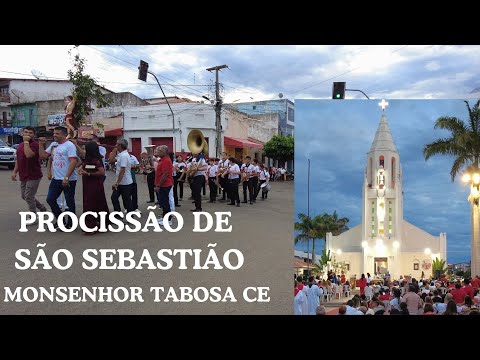 FÉ, TRADIÇÃO E DEVOÇÃO: PROCISSÃO DE SÃO SEBASTIÃO EM MONSENHOR TABOSA CE - JANEIRO DE 2026