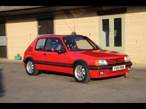 1989 PEUGEOT 205 GTI 2.0 16V
