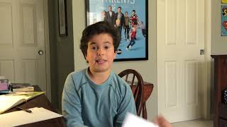 First Grade Math #Problemoftheday with Actor Tyler Wladis video