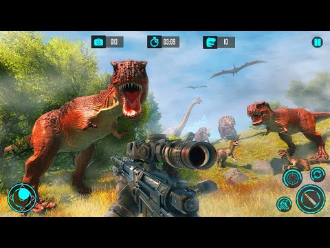 Real Dinosaur Hunter Shooting - Android Gameplay
