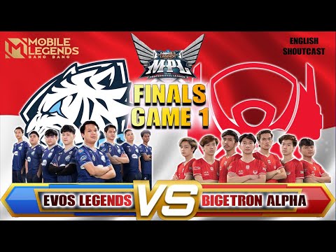 MPL-ID FINALS GAME 1 EVOS LEGENDS VS BIGETRON ALPHA | MPL SEASON 7 GRAND FINALS INDONESIA