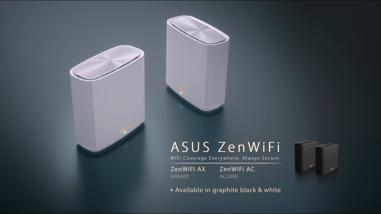 ASUS Systèmes à mailles ZenWiFi AX (XT8)  2 pièces noires