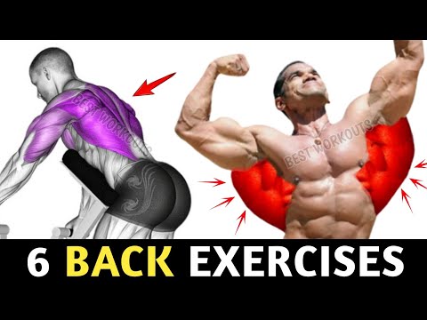 6 Exercises To Build A Bigger Back | Back Workout At Gym
