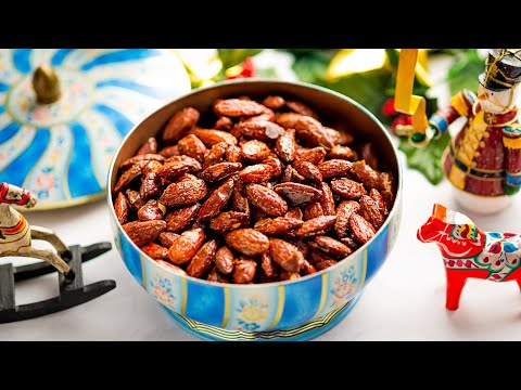 Easy Spiced Glazed Nuts Recipe