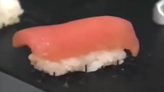The difference between sushi made by a novice and a master chef, revealed by a wind tunnel.
