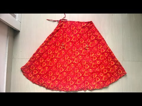 Full umbrella skirt cutting and stitching easy method Video