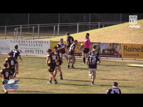 2016 Newcastle RL Round 12 Under 19s Highlights - Cessnock Goannas v Maitland Pickers