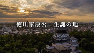 岡崎城　空撮動画