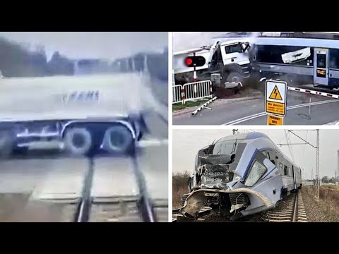 ⚠️[Cabview] Zderzenie pociągu z ciężarówką w Nowej Suchej z perspektywy maszynisty