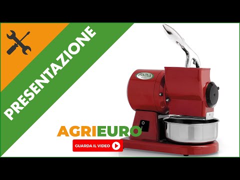 Grattugia elettrica FAMA MIGNON GM colore rosso: presentazione