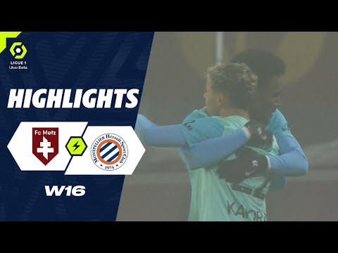 FC METZ - MONTPELLIER HÉRAULT SC (0 - 1) - Highlights - (FCM - MHSC) / 2023-2024