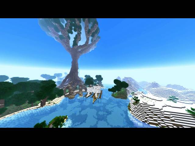 HUGE ELVEN TREE [FRESH-TIMELAPSE] GiVe MoRe DiAmOnDs, pLeAsE ...