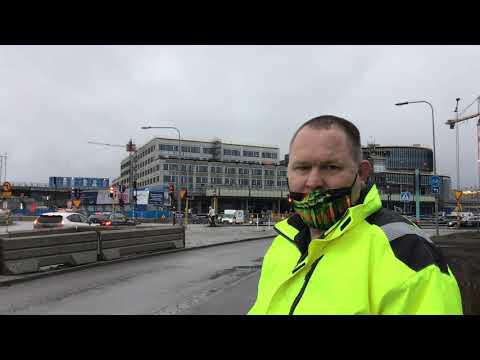 i Bromma blocks  där kfc ligger coh  maxi Ica bromma ligga