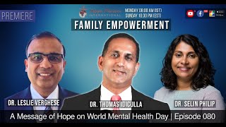 A Message of Hope on World Mental Health Day