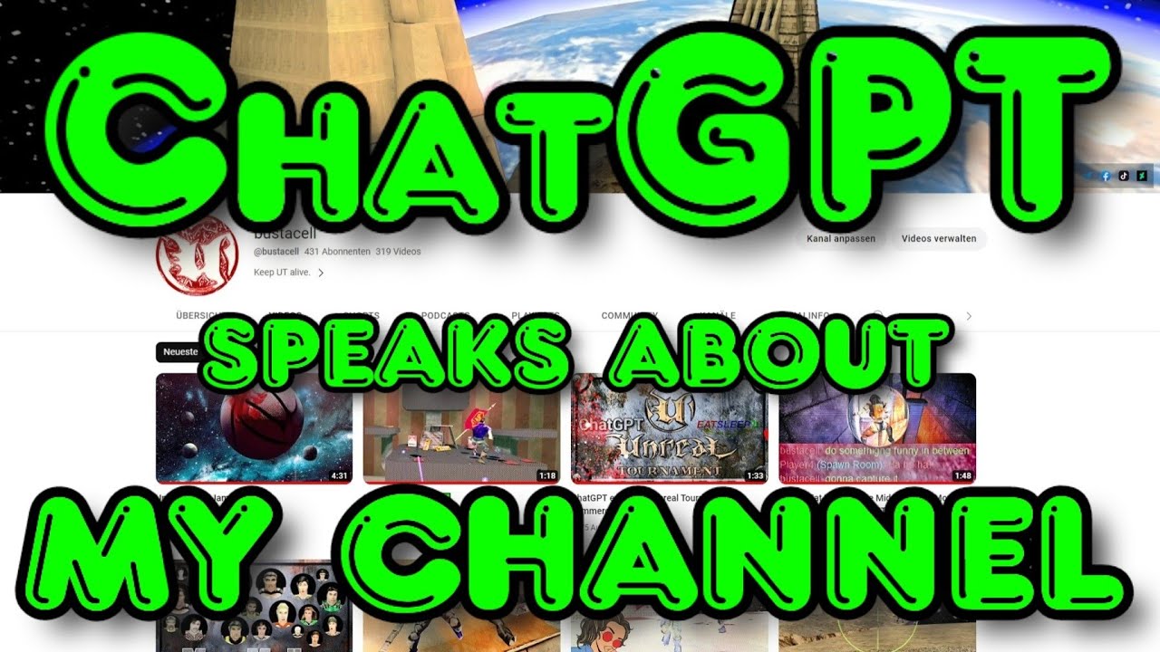 I asked ChatGPT to checkout my channel. Here is what he found out.
