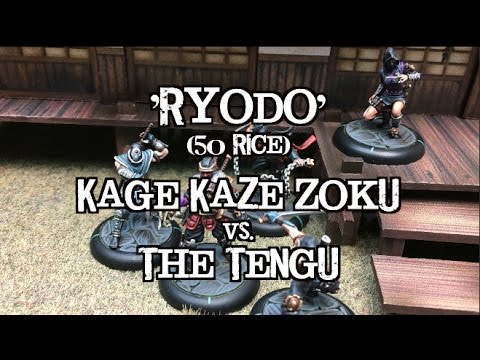 Journeys to Jwar - Bushido Battle Report - Ep 04 - Kaze Kage Zoku vs. Tengu