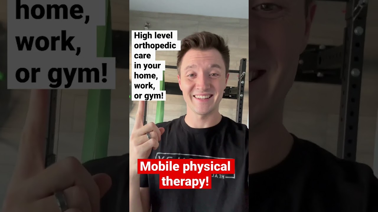 Mobile Physical therapy! High level care at your convenience!